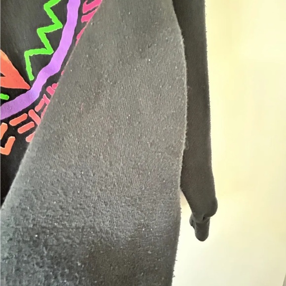 Authentic vintage 90’s Kokanee beer neon graphic crew neck sweater - Picture 3 of 6